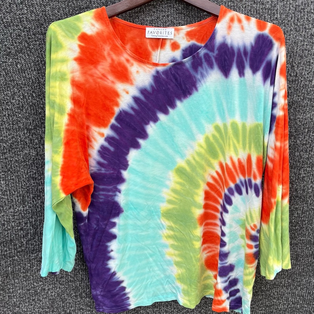 Women’s Tye-Dye Shirt, Size Large
